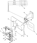 DMC CONTROL PANEL ASSEMBLY Diagram and Parts List for MLG31PCBWW  Maytag Dryer