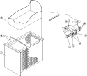 LINT DRAWER / SWITCH SERIES 11 Diagram and Parts List for MDG50PNHWW  Maytag Dryer