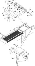 LINT DRAWER W / TEMP AND SWITCH ASSY Diagram and Parts List for MLG31PCBWW  Maytag Dryer