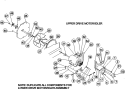 MOTOR / IDLER ASSEMBLIES Diagram and Parts List for MLG31PCBWW  Maytag Dryer