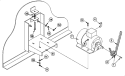TUMBLER DRIVE MOTOR Diagram and Parts List for MDG120PHVW  Maytag Dryer