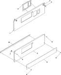 COIN CONTROL AND LINT DOOR ASSY Diagram and Parts List for MLG31PCBWW  Maytag Dryer