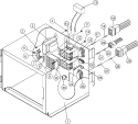 DMC CONTROL BOX ASSEMBLY Diagram and Parts List for MLG31PCAWQ  Maytag Dryer
