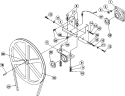 Part Location Diagram of A882543 Whirlpool USE WPL 882543