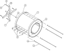 Part Location Diagram of A115986 Whirlpool USE WPL 115986