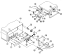 GAS BURNER Diagram and Parts List for MDG75PNVVQ  Maytag Dryer