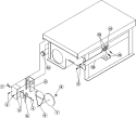 SAIL SWITCH / HI LIMIT Diagram and Parts List for MDG50PNVWQ  Maytag Dryer