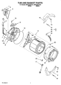 Part Location Diagram of W10135699 Whirlpool Affresh Washing Machine Cleaner - 3 pack