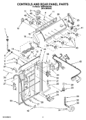 Part Location Diagram of 3950347 Whirlpool Temperature Selector Switch