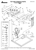 Part Location Diagram of 8299891 Whirlpool HARNS-WIRE