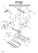 UNIT PARTS Diagram and Parts List for ABC2037DTS14  Amana Refrigerator