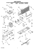 Part Location Diagram of WP2188874 Whirlpool Condenser Fan Motor