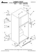 Part Location Diagram of WP2254315 Whirlpool Grille - Black