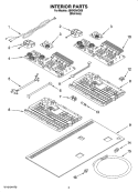 Part Location Diagram of W10192958 Whirlpool CORD-POWER
