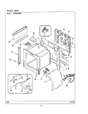 BODY Diagram and Parts List for JDS8860BDP  Jenn-Air Range