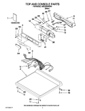 Part Location Diagram of W10233251 Whirlpool USER INSTRUCTION