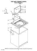Part Location Diagram of Y62750 Whirlpool FILLER FRONT FRAME