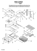 Part Location Diagram of 67004612 Whirlpool SHEET, TECH DATA