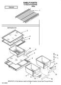 Part Location Diagram of W11375476 Whirlpool PAN-CRISPR