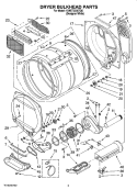 Part Location Diagram of WPW10314173 Whirlpool Dryer Drum Support Roller
