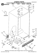 Part Location Diagram of WP2181911 Whirlpool Refrigerator Hinge Shim