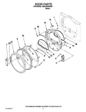 Part Location Diagram of WPW10235656 Whirlpool SCREW-ELVT