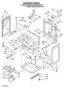 Part Location Diagram of W10078380 Whirlpool Rod, Latch