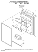 Part Location Diagram of WP2183003 Whirlpool Freezer Thimble Compartment