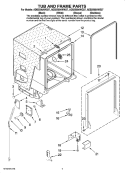 Part Location Diagram of 6-919082 Whirlpool SEAL