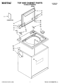 Part Location Diagram of W10150628 Whirlpool FEATURE SHEET