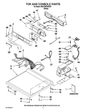 Part Location Diagram of WPW10070080 Whirlpool DISCONTINUED