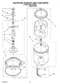 Part Location Diagram of W10814296 Whirlpool Centerpost Gasket