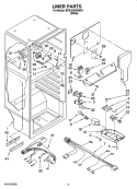 Part Location Diagram of 2265572 Whirlpool Wire Assembly Control Box