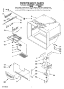 Part Location Diagram of W11448709 Whirlpool BRACKET