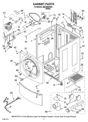 Part Location Diagram of 8519233 Whirlpool TOEPNL