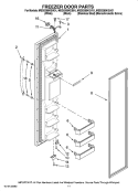 Part Location Diagram of W10136733 Whirlpool GASKET-FIP