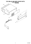 Part Location Diagram of W10159580 Whirlpool NAMEPLATE