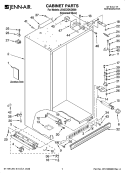 Part Location Diagram of 2252292 Whirlpool Hinge (Top) (RC, Chrome)