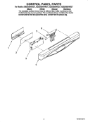 Part Location Diagram of WPW10218837 Whirlpool Electronic Control Board