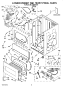 Part Location Diagram of RS2100011 Whirlpool MNL,SVC-OTR DOM MICRO(2001)