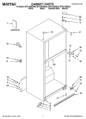 Part Location Diagram of 2225623 Whirlpool Instruction Sheet, Modular Ice Maker Kit