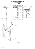 Part Location Diagram of 285442 Whirlpool Coupling Hose