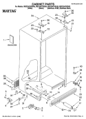 Part Location Diagram of W10853301 Whirlpool SCREW