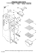 Part Location Diagram of W11298978 Whirlpool Light Lens