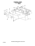 Part Location Diagram of WPW10252287N Whirlpool Handle