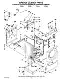 Part Location Diagram of WPW10532209 Whirlpool Door