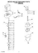 Part Location Diagram of W10151248 Whirlpool BIN-CRUSH
