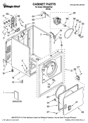 Part Location Diagram of W10089176 Whirlpool Sheet, Cycle Feature