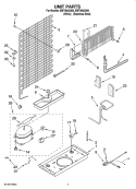 Part Location Diagram of WP2167357 Whirlpool Heater, Defrost