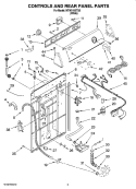 Part Location Diagram of WP8546681 Whirlpool Washer Control Timer